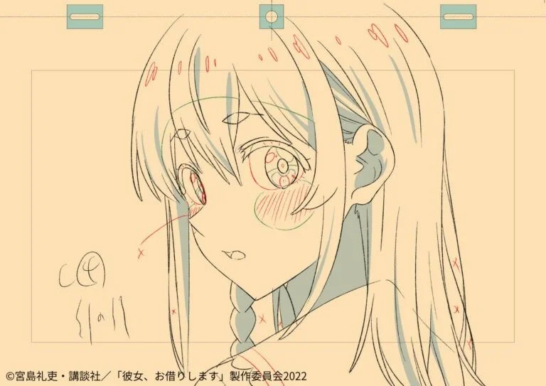 侧脸
