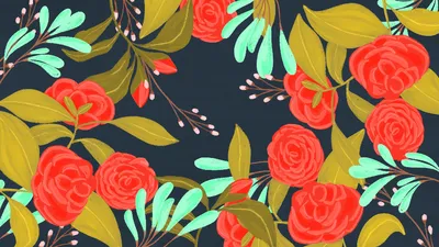 Skillshare - Procreate中的野花