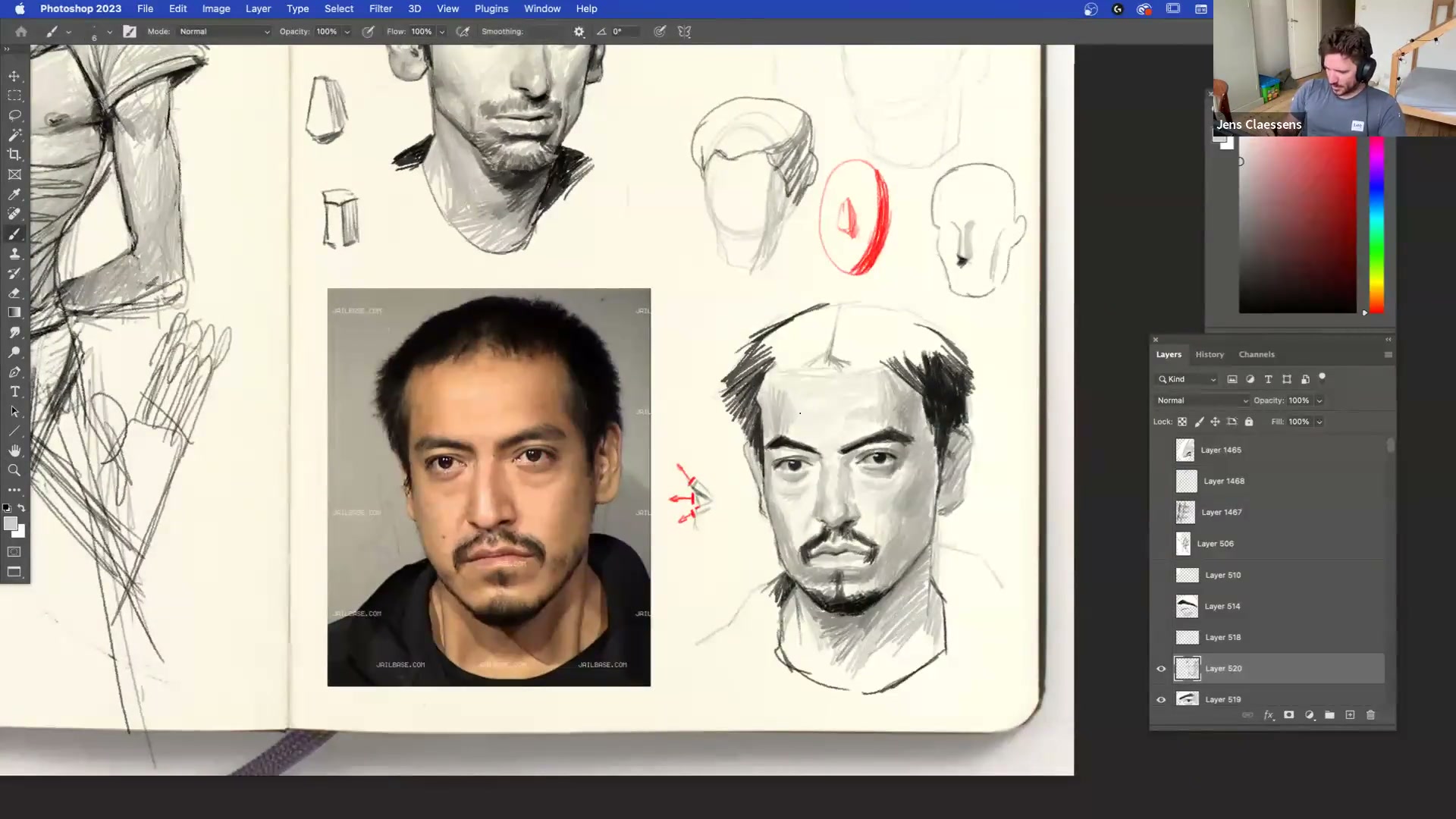 Underpaint Academy-Jens Claessens 创意素描 截图 3