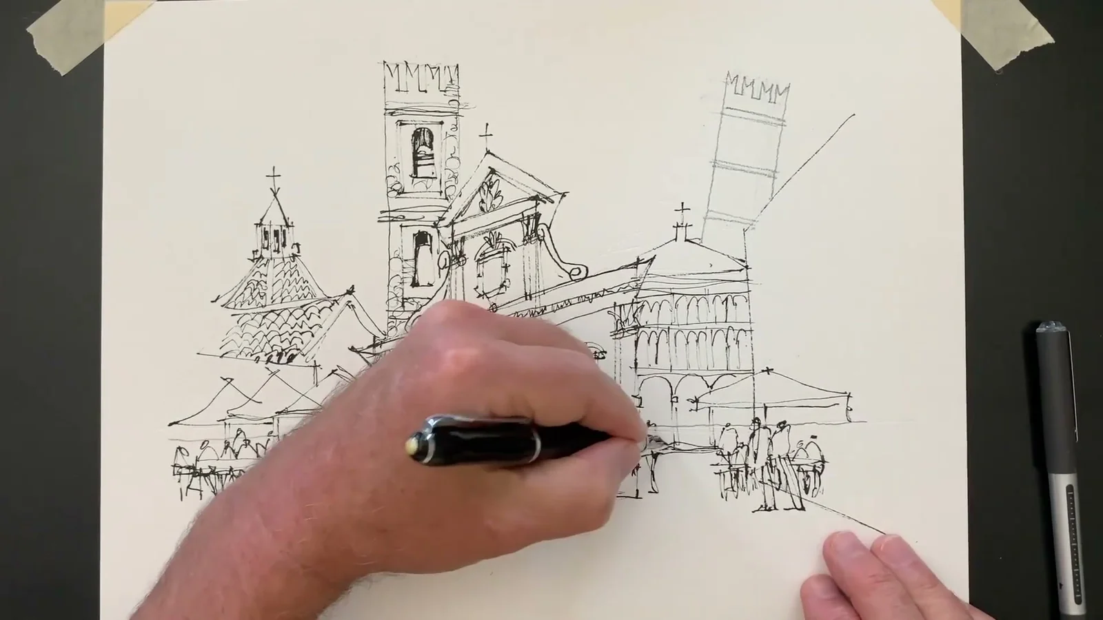 skillshare-旅行速写要点：5步画出一幅好速写 截图 2