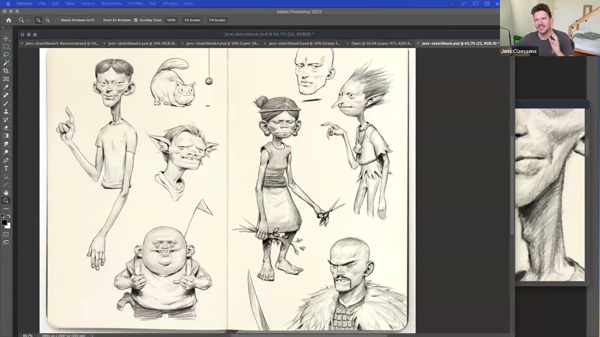 Underpaint Academy-Jens Claessens 创意素描 截图 1
